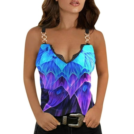 Fsqjgq Pajamas Women Casual Spaghetti Strap Top Shirt Sleeveless Cold Shoulder Tops V Neck Lace Summer Loose T Shirt Casual Dress Shirts Women Polyester Spandex Navy L
Fsqjgq Pajamas Women Casual Spaghetti Strap Top Shirt Sleeveless Cold Shoulder Tops V Neck Lace Summer Loose T Shirt Casual Dress Shirts Women Polyester Spandex Navy L
