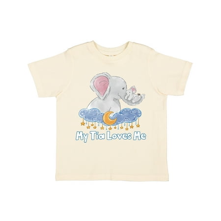 Inktastic My Tía Loves Me Cute Elephants Clouds Moon and Stars Gift Toddler Boy or Toddler Girl T-Shirt
Inktastic My Tía Loves Me Cute Elephants Clouds Moon and Stars Gift Toddler Boy or Toddler Girl T-Shirt