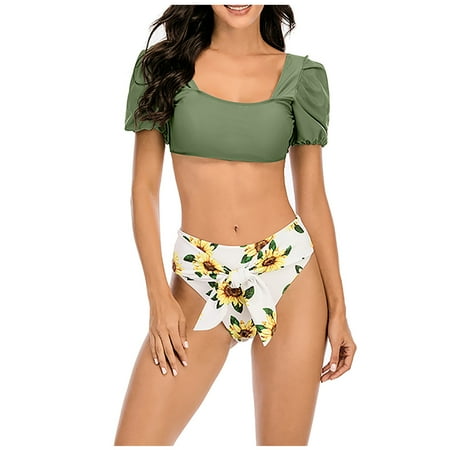 TIANEK Women Bikini 2023 New Hot Spring Floral Printed Padded Bra Sport Yoga Japan High Waist Bandeau Bandage Split Summer Mother s Day Swimsuit for Women Clearance
TIANEK Women Bikini 2023 New Hot Spring Floral Printed Padded Bra Sport Yoga Japan High Waist Bandeau Bandage Split Summer Mother s Day Swimsuit for Women Clearance