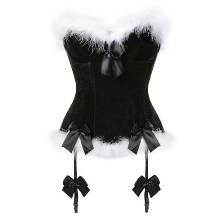 Floleo Clearance Women s Court Corset Feather Velvet Christmas Bow Body Shaping Clothes Shapeware
Floleo Clearance Women s Court Corset Feather Velvet Christmas Bow Body Shaping Clothes Shapeware