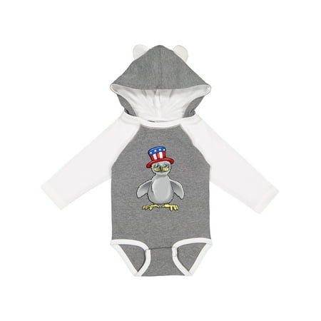 Inktastic Cute baby bald eagle with American flag hat Gift Baby Boy or Baby Girl Long Sleeve Bodysuit
Inktastic Cute baby bald eagle with American flag hat Gift Baby Boy or Baby Girl Long Sleeve Bodysuit