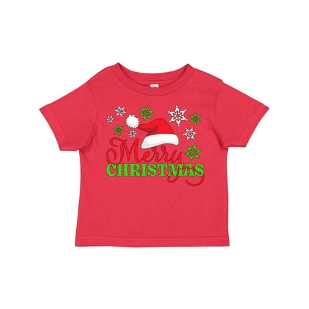 Inktastic Merry Christmas Santa Hat and Snowflakes Gift Toddler Boy or Toddler Girl T-Shirt
Inktastic Merry Christmas Santa Hat and Snowflakes Gift Toddler Boy or Toddler Girl T-Shirt