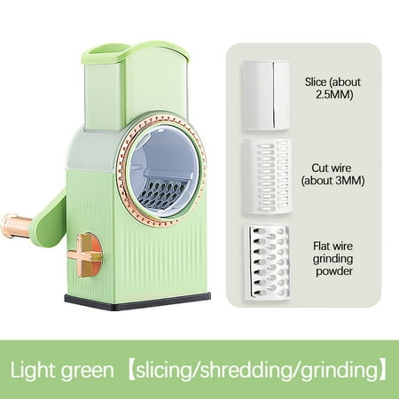 Dpityserensio Multi Functional Household Kitchen Slicing and Chopping Machine Is Suitable for Household Kitchen with 3 Slicing Specifications Clearance
Dpityserensio Multi Functional Household Kitchen Slicing and Chopping Machine Is Suitable for Household Kitchen with 3 Slicing Specifications Clearance