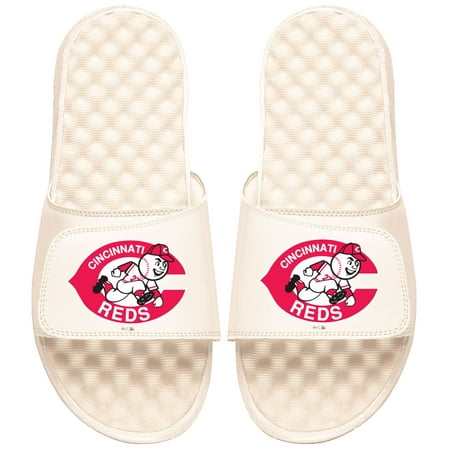 

Men s ISlide Cream Cincinnati Reds Retro Slide Sandals