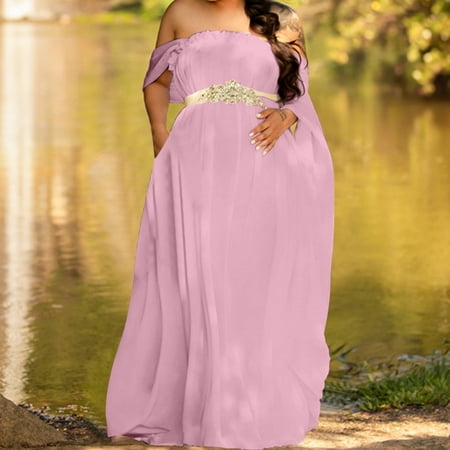 NIUREDLTD Maternity Clothes Feeding Dress Supplier Maternity Dress Women Lace Shoulders Half Circle Gown Trailing Photoshoot Dress
NIUREDLTD Maternity Clothes Feeding Dress Supplier Maternity Dress Women Lace Shoulders Half Circle Gown Trailing Photoshoot Dress