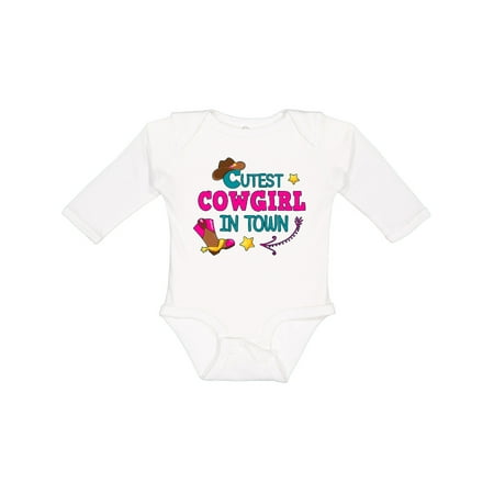 Inktastic Cutest Cowgirl in Town with Cowgirl Hat and Boots Gift Baby Girl Long Sleeve Bodysuit
Inktastic Cutest Cowgirl in Town with Cowgirl Hat and Boots Gift Baby Girl Long Sleeve Bodysuit