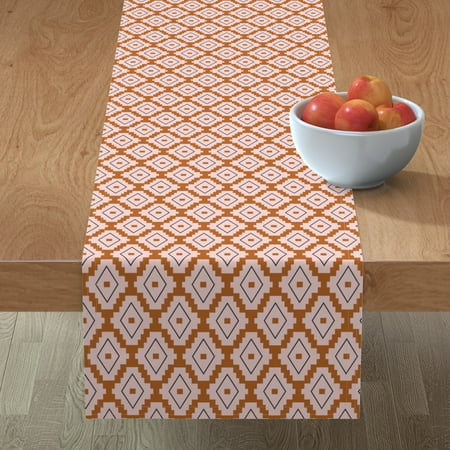 Cotton Sateen Table Runner 108 - Bohemian Geometric Tribal Diamonds Nursery Boho Baby Southwest Print Custom Table Linens by Spoonflower
Cotton Sateen Table Runner 108 - Bohemian Geometric Tribal Diamonds Nursery Boho Baby Southwest Print Custom Table Linens by Spoonflower