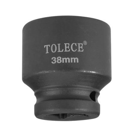 Unique Bargains 3/4-inch Drive 38mm 6-Point Shallow Impact Socket Cr-Mo Steel
Unique Bargains 3/4-inch Drive 38mm 6-Point Shallow Impact Socket Cr-Mo Steel