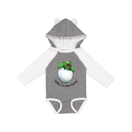 Inktastic Hello I m New Here Cute Baby Turtle Gift Baby Boy or Baby Girl Long Sleeve Bodysuit
Inktastic Hello I m New Here Cute Baby Turtle Gift Baby Boy or Baby Girl Long Sleeve Bodysuit