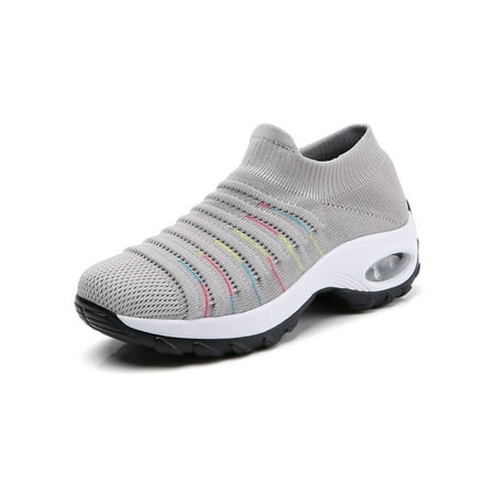 UKAP Women s Breathable Slip On Sneakers Athletic Outdoor Running Shoes Air Cushion
UKAP Women s Breathable Slip On Sneakers Athletic Outdoor Running Shoes Air Cushion