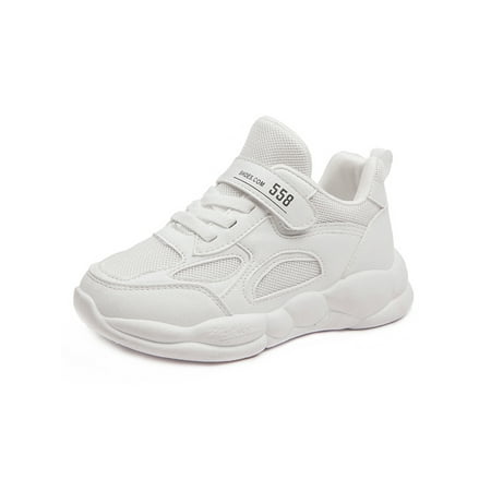 Fangasis Kids Magic Tape Round Toe Running Shoes Workout Breathable Soft Comfort White Walking Shoe
Fangasis Kids Magic Tape Round Toe Running Shoes Workout Breathable Soft Comfort White Walking Shoe