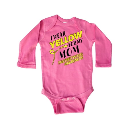 Inktastic I Wear Yellow for my Mom- Endometriosis awareness Gift Baby Boy or Baby Girl Long Sleeve Bodysuit
Inktastic I Wear Yellow for my Mom- Endometriosis awareness Gift Baby Boy or Baby Girl Long Sleeve Bodysuit