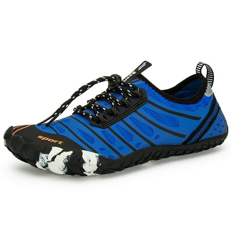 HZEWLS Non-slip Shoes Breathable Swim Beach Shoes Comfortable for Lake Hiking (Black Blue 7.5)
HZEWLS Non-slip Shoes Breathable Swim Beach Shoes Comfortable for Lake Hiking (Black Blue 7.5)