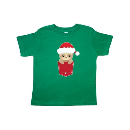 Inktastic Christmas Sloth Santa Pocket Gift Toddler Boy or Toddler Girl T-Shirt
Inktastic Christmas Sloth Santa Pocket Gift Toddler Boy or Toddler Girl T-Shirt