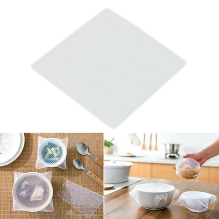 Multifunctional Silicone Bowl Cover Lid Refrigerator Preservative Film Reusable Stretchable Food Container Seal Cover Kitchen Mat
Multifunctional Silicone Bowl Cover Lid Refrigerator Preservative Film Reusable Stretchable Food Container Seal Cover Kitchen Mat