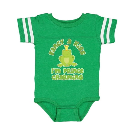 Inktastic Fancy A Kiss I m Prince Charming Gift Baby Boy Bodysuit