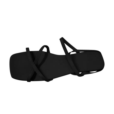 TUOBARR Sandals Women Dressy Summer Flat Women s New Summer Casual Flat Sole Slim Strap Square Head Sandals Black
TUOBARR Sandals Women Dressy Summer Flat Women s New Summer Casual Flat Sole Slim Strap Square Head Sandals Black