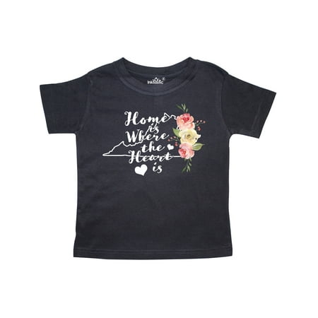 Inktastic Virginia Home is Where The Heart is with Watercolor Floral Gift Toddler Toddler Girl T-Shirt
Inktastic Virginia Home is Where The Heart is with Watercolor Floral Gift Toddler Toddler Girl T-Shirt