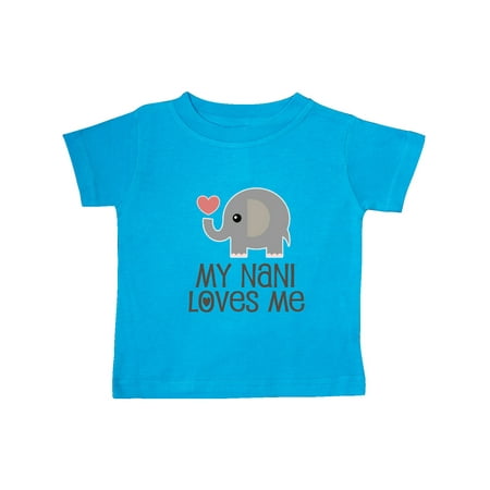 Inktastic My Nani Loves Me Grandson Granddaughter Gift Baby Boy or Baby Girl T-Shirt
Inktastic My Nani Loves Me Grandson Granddaughter Gift Baby Boy or Baby Girl T-Shirt