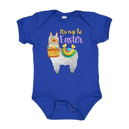 Inktastic It s My 1st Easter Llama with Basket of Eggs Gift Baby Boy or Baby Girl Bodysuit
Inktastic It s My 1st Easter Llama with Basket of Eggs Gift Baby Boy or Baby Girl Bodysuit