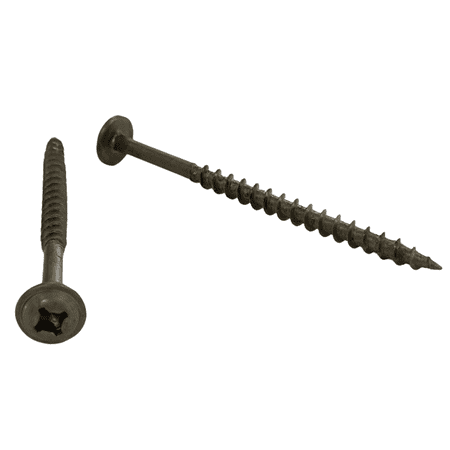 Cabentry Brand | Wood Screws | Round Washer Head | Phillips Square Drive | #8 | 3 Inch | Deep Thread | Sharp Point | Dry Lube / Plain Finish | 1000 Pack
Cabentry Brand | Wood Screws | Round Washer Head | Phillips Square Drive | #8 | 3 Inch | Deep Thread | Sharp Point | Dry Lube / Plain Finish | 1000 Pack