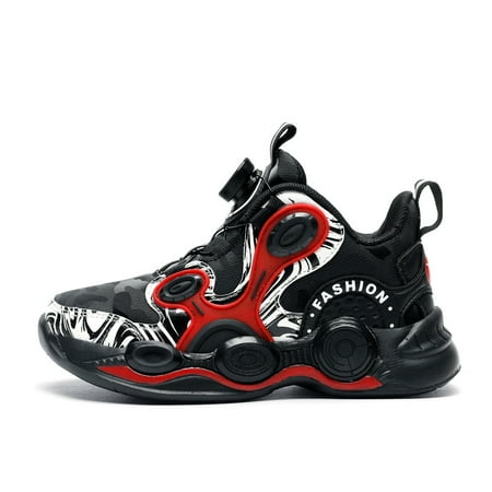 Boys Girls Basketball Shoes Cushioned Shock Absorption Comfy Athletic Running Shoes Outdoor Non Slip Walking Shoes For Children Kids Sneakers Spring And Summer
Boys Girls Basketball Shoes Cushioned Shock Absorption Comfy Athletic Running Shoes Outdoor Non Slip Walking Shoes For Children Kids Sneakers Spring And Summer