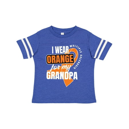 Inktastic I Wear Orange For My Grandpa Multiple Sclerosis Awareness Gift Toddler Boy or Toddler Girl T-Shirt
Inktastic I Wear Orange For My Grandpa Multiple Sclerosis Awareness Gift Toddler Boy or Toddler Girl T-Shirt