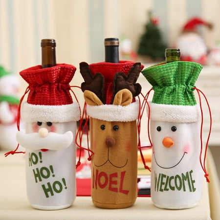 Red Wine Bottle Cover Bags Elk/Snowman/Santa Claus Christmas Party Decoration Purple Non-woven
Red Wine Bottle Cover Bags Elk/Snowman/Santa Claus Christmas Party Decoration Purple Non-woven