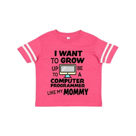 Inktastic I Want To Grow up To Be a Computer Programmer Like My Mommy Gift Toddler Boy or Toddler Girl T-Shirt
Inktastic I Want To Grow up To Be a Computer Programmer Like My Mommy Gift Toddler Boy or Toddler Girl T-Shirt