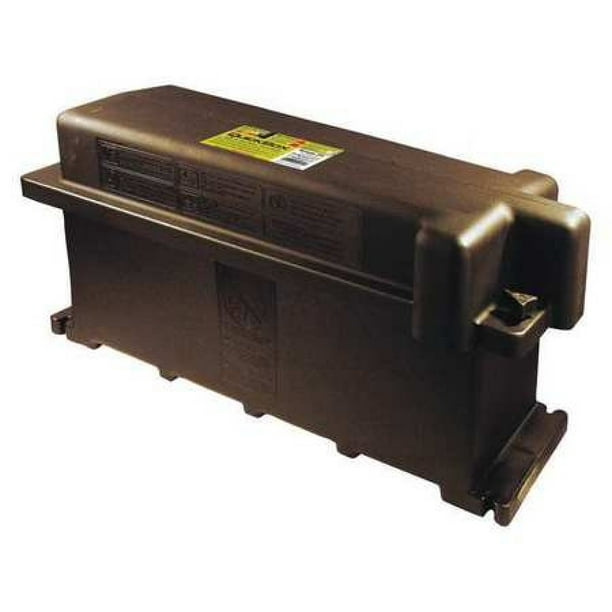 QUICKCABLE 120178-360-001 Battery Box,Black,26-49/64" Lx16-31/64"W