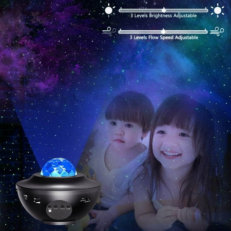 Best Choice USB Galactic Starry Night Lamp with Music Voice Bluetooth5.2 Remote Control Water Wave LED Projector
Best Choice USB Galactic Starry Night Lamp with Music Voice Bluetooth5.2 Remote Control Water Wave LED Projector
