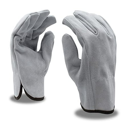 12-Pack of Cordova 7800S Select Split Leather Driver Work Gloves Unlined Shirred Elastic Back Keystone Thumb Gray Small
12-Pack of Cordova 7800S Select Split Leather Driver Work Gloves Unlined Shirred Elastic Back Keystone Thumb Gray Small