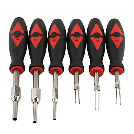 Zaqw 23 Piece Universal Terminal Release Removal Tool Kit W/Non-slip Handle + Case
Zaqw 23 Piece Universal Terminal Release Removal Tool Kit W/Non-slip Handle + Case