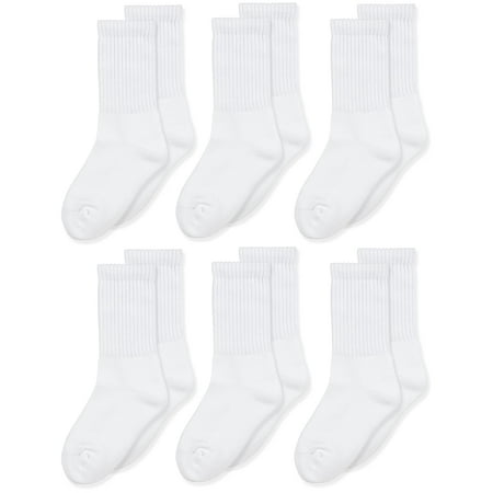 Jefferies Socks Big Boys Seamless Toe Athletic Crew Socks 6-pack White 8-9 1/2(Medium)(Shoe Size 12-6)
Jefferies Socks Big Boys Seamless Toe Athletic Crew Socks 6-pack White 8-9 1/2(Medium)(Shoe Size 12-6)