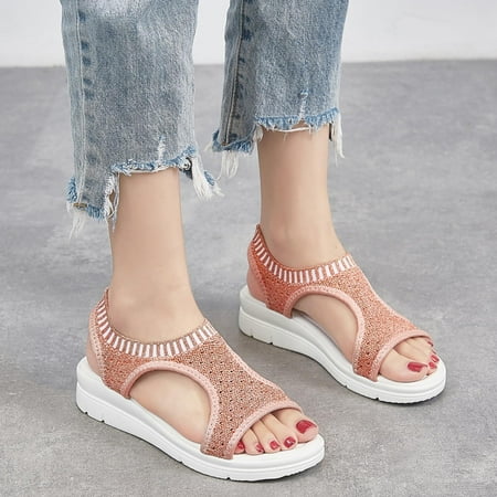 Binmer New Fish Mouth Sandals Women s Large Size Flying Wedge Wedge Sports Women s Sandals Thick Sole Casual Sandals
Binmer New Fish Mouth Sandals Women s Large Size Flying Wedge Wedge Sports Women s Sandals Thick Sole Casual Sandals