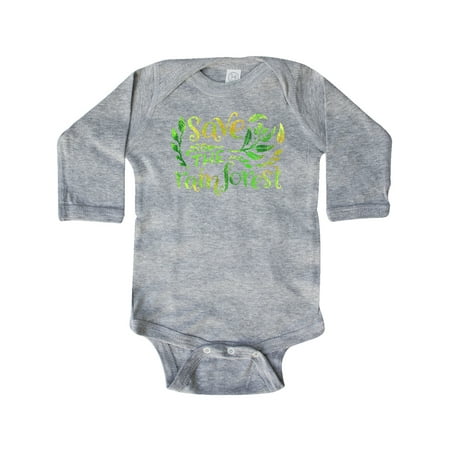 Inktastic Save the Rainforest in Green with Leaves Gift Baby Boy or Baby Girl Long Sleeve Bodysuit
Inktastic Save the Rainforest in Green with Leaves Gift Baby Boy or Baby Girl Long Sleeve Bodysuit
