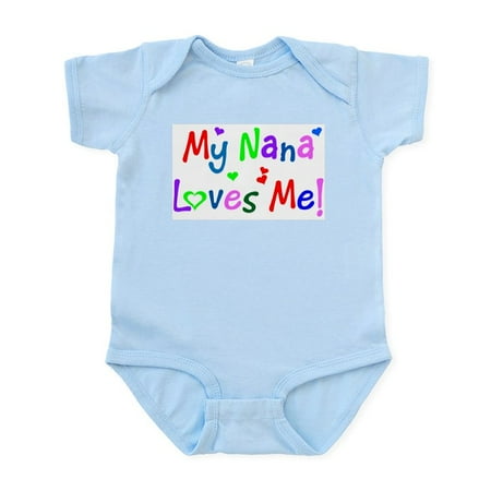 CafePress - My Nana Loves Me (Des. #1) Infant Bodysuit - Baby Light Bodysuit Size Newborn - 24 Months
CafePress - My Nana Loves Me (Des. #1) Infant Bodysuit - Baby Light Bodysuit Size Newborn - 24 Months