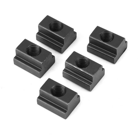5 pcs Black Oxide Finish T Slot Nuts M8/10 Threads Fit Into T slots In Machine Tool Tables(M10)
5 pcs Black Oxide Finish T Slot Nuts M8/10 Threads Fit Into T slots In Machine Tool Tables(M10)