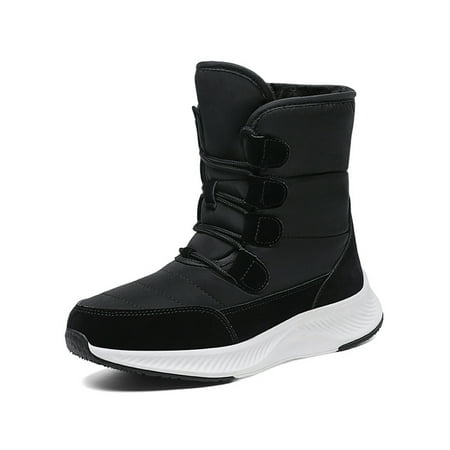 GENILU Womens Comfort Casual Platform Shoes Soft Round Toe Work Nonslip Mid Calf Winter Boot
GENILU Womens Comfort Casual Platform Shoes Soft Round Toe Work Nonslip Mid Calf Winter Boot