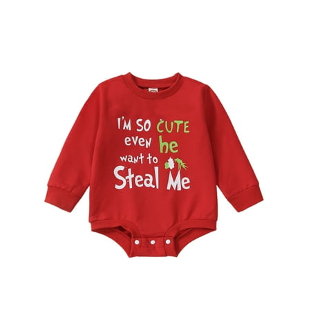 Canis Cute Baby Bodysuit with Long Sleeves and Crew Neck showcasing Letter Print for Christmas
Canis Cute Baby Bodysuit with Long Sleeves and Crew Neck showcasing Letter Print for Christmas