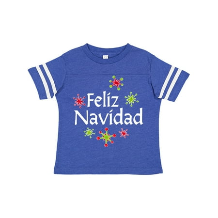 Inktastic Feliz Navidad with red and green snowflakes Gift Toddler Boy or Toddler Girl T-Shirt
Inktastic Feliz Navidad with red and green snowflakes Gift Toddler Boy or Toddler Girl T-Shirt