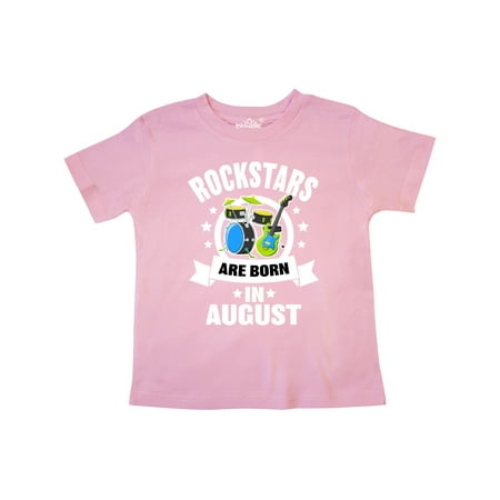 Inktastic Rockstars are Born in August Birthday Gift Toddler Boy or Toddler Girl T-Shirt
Inktastic Rockstars are Born in August Birthday Gift Toddler Boy or Toddler Girl T-Shirt