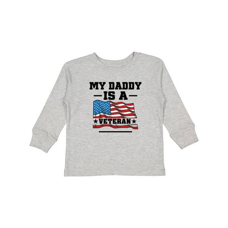 Inktastic My Daddy is a Veteran Gift Toddler Boy or Toddler Girl Long Sleeve T-Shirt
Inktastic My Daddy is a Veteran Gift Toddler Boy or Toddler Girl Long Sleeve T-Shirt