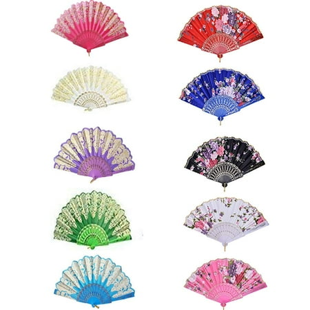 QISEQIRO 10 PCS Colorful Folding Hand Fan Handheld Fans Summer Vintage Dancing Party Hand Fans for G
QISEQIRO 10 PCS Colorful Folding Hand Fan Handheld Fans Summer Vintage Dancing Party Hand Fans for G