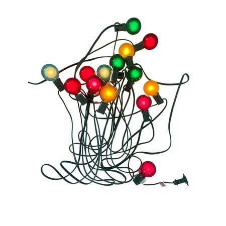 Regency International Light Set G40 Frost Multicolor 14 Bulb End to End Connection Incandescent
Regency International Light Set G40 Frost Multicolor 14 Bulb End to End Connection Incandescent