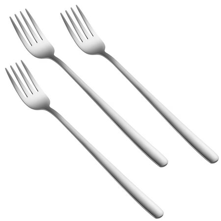 3pcs Stainless Steel Thick Forks Long Handle Dessert Fork Flatware for Home Restsurant
3pcs Stainless Steel Thick Forks Long Handle Dessert Fork Flatware for Home Restsurant