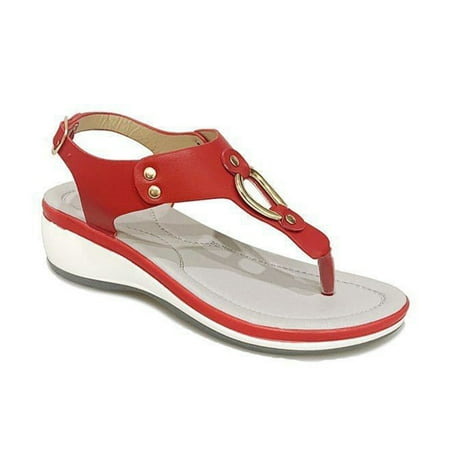 Women Walking Shoes Flip Flops Solid Color Leather Tie Sandal for Valentine s Day Christmas Gift 40 Red
Women Walking Shoes Flip Flops Solid Color Leather Tie Sandal for Valentine s Day Christmas Gift 40 Red
