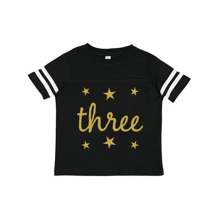 Inktastic 3rd Birthday Outfit Gold 3 Year Old Gift Toddler Boy or Toddler Girl T-Shirt
Inktastic 3rd Birthday Outfit Gold 3 Year Old Gift Toddler Boy or Toddler Girl T-Shirt
