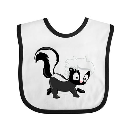 Inktastic Cute Woodland Animal Skunk Gift Baby Boy or Baby Girl Bib