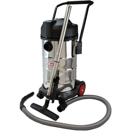 ReadiVac 10-Gallon Wet\/Dry Vacuum, Stainless Steel, 35410DS
